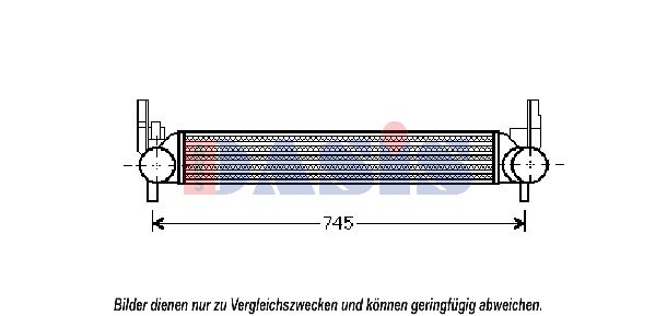 AKS DASIS Kompressoriõhu radiaator 337002N